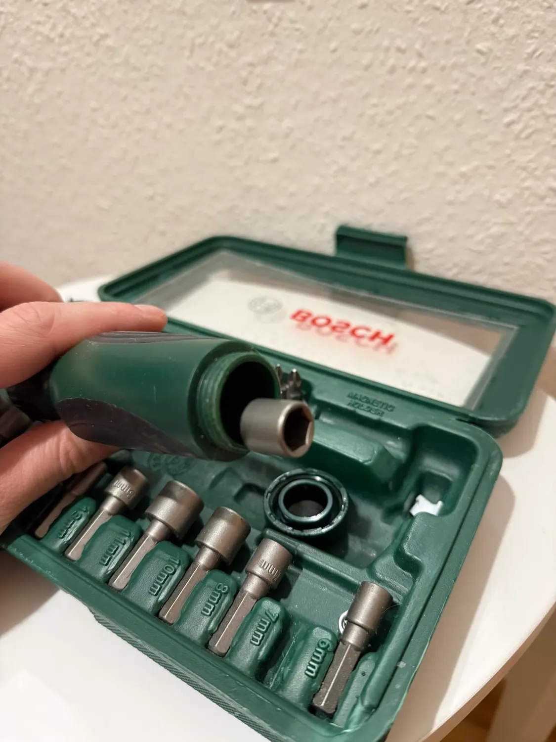Bosch 2607019504 set bit avvitamento 46 pezzi verde