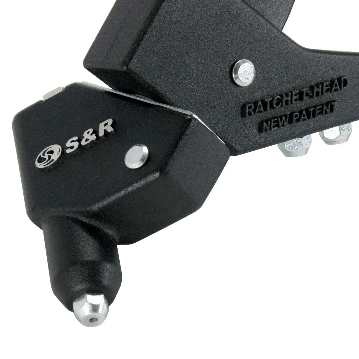 S&R Rivettatrice manuale professionale 2,4-5,0 mm testina 360°
