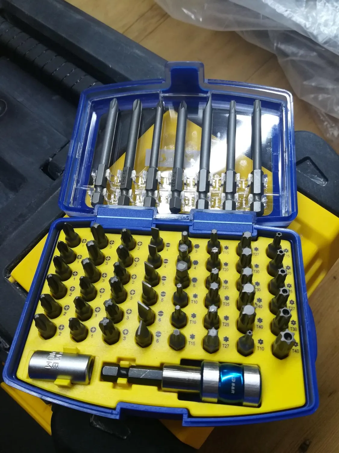 S&R Set Inserti Avvitatore 57 Pezzi con Magnetico S2