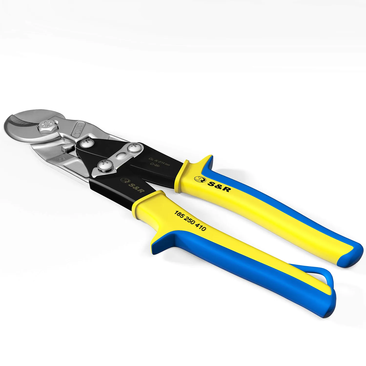 S&R Cesoia Cavi Rame Alluminio 14 mm 245 mm Doppio Tagliente