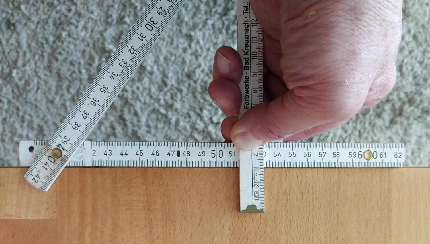 KWB cercacentri legno metallo con matita e magnete