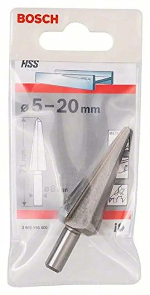Bosch Expert svasatore conico HSS 4-20 mm esagonale