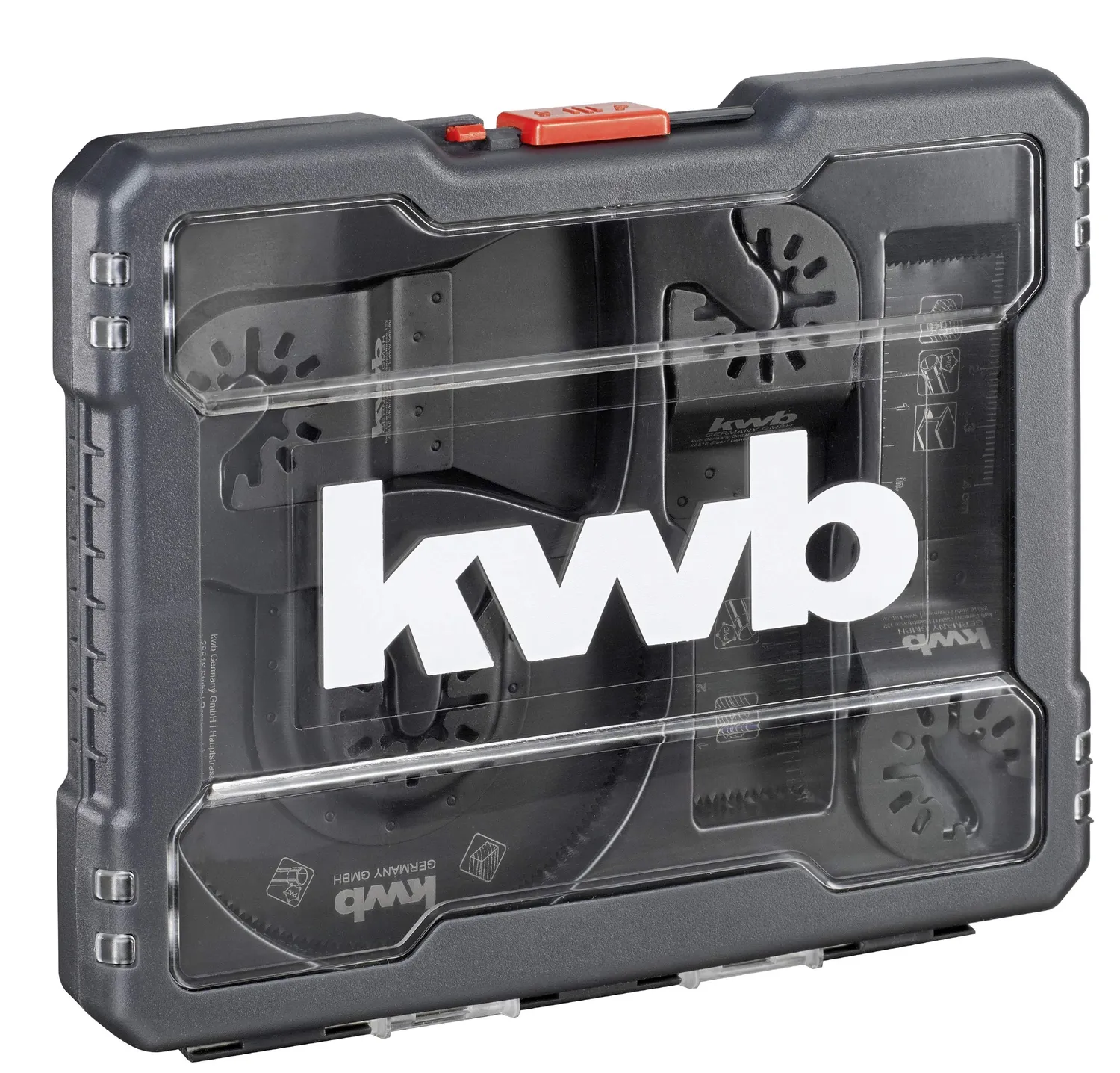 KWB 708890 Set Lame Multitool 4 Pezzi per Parquet