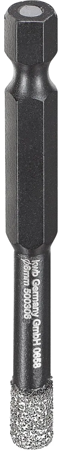 KWB foretto diamantato 6 mm E6.3 piastrelle secco