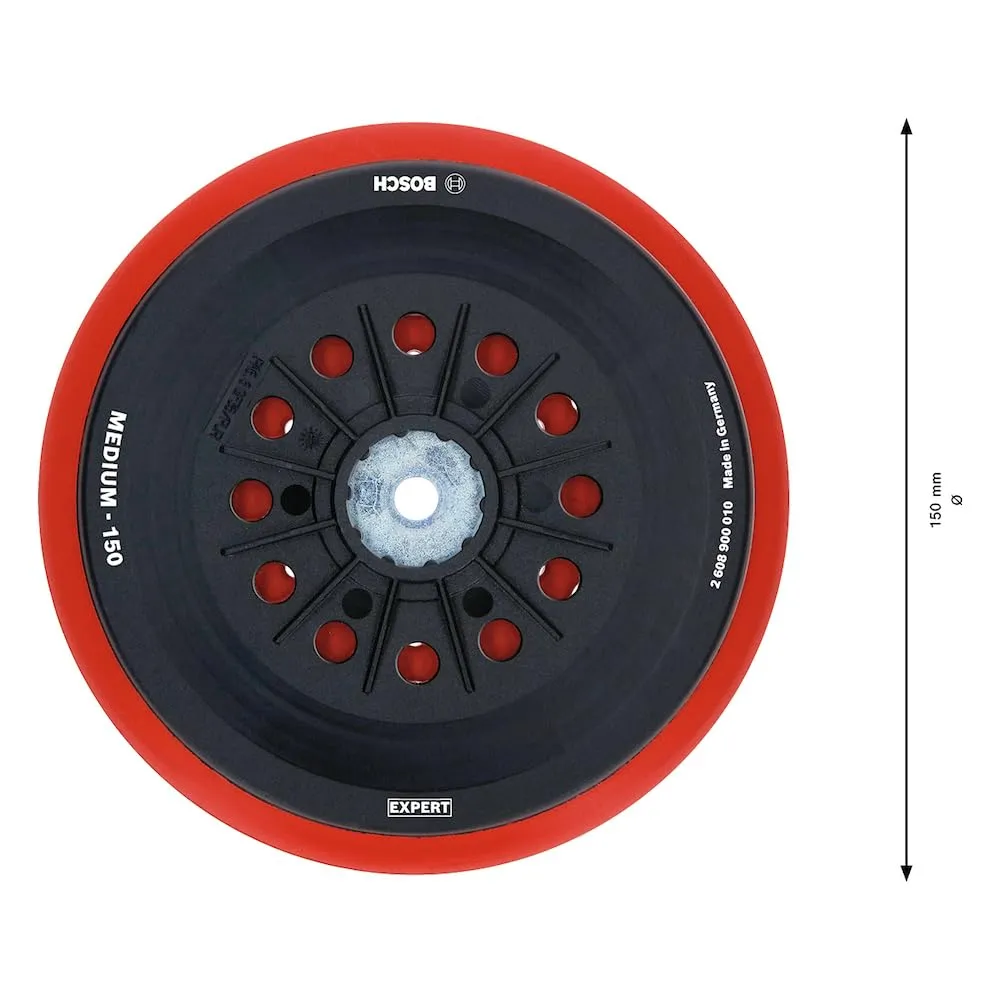 Bosch Expert Platorello Multiforo 150mm Medio Levigatrice