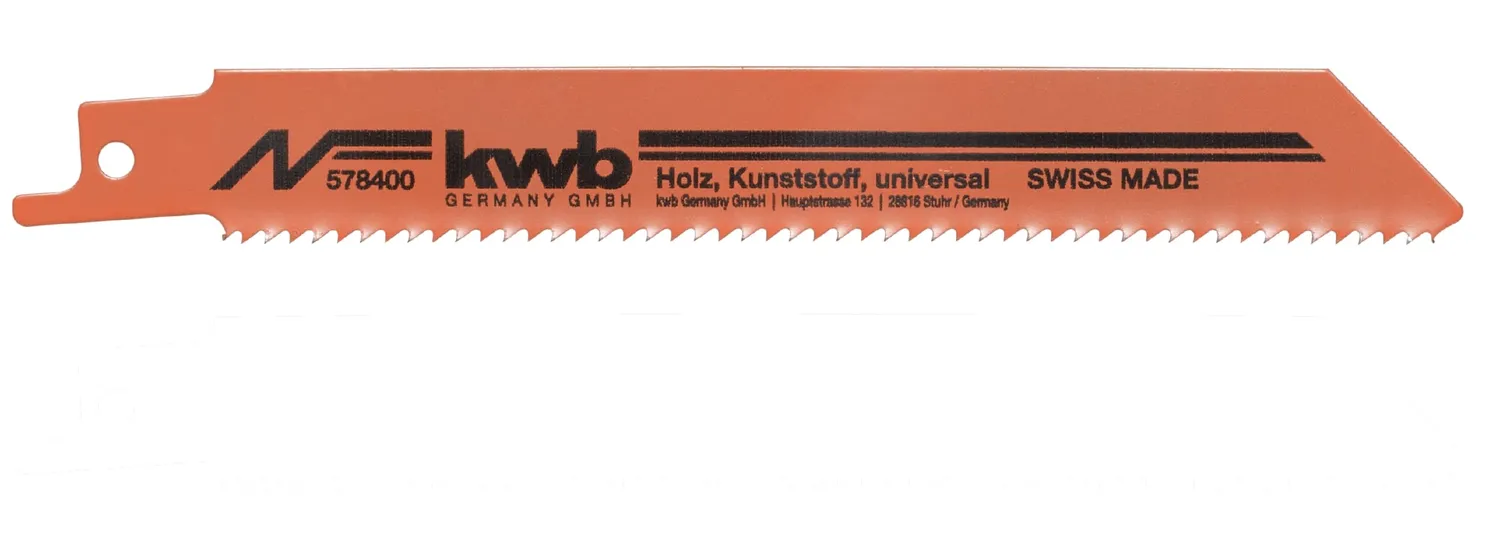 KWB 5795-00 lame sciabola metallo 2 pz flessibili
