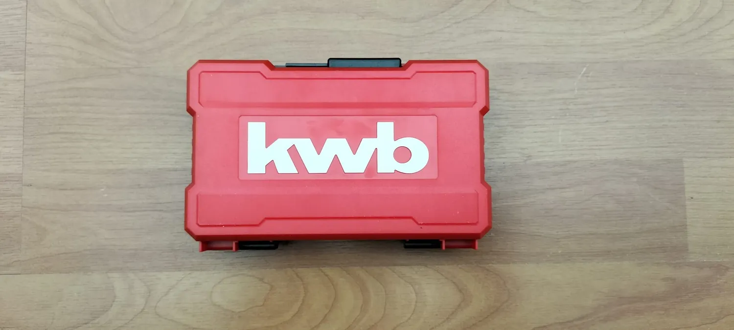 KWB Set 12 Frese Fresatrice 8 mm Metallo Duro Valigetta