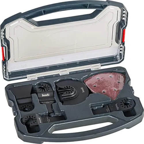 KWB PowerBox Universal 109193 set multitool 14 pezzi legno