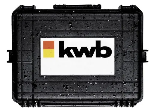 KWB 370601 Valigetta impermeabile 580x420x215 mm nera