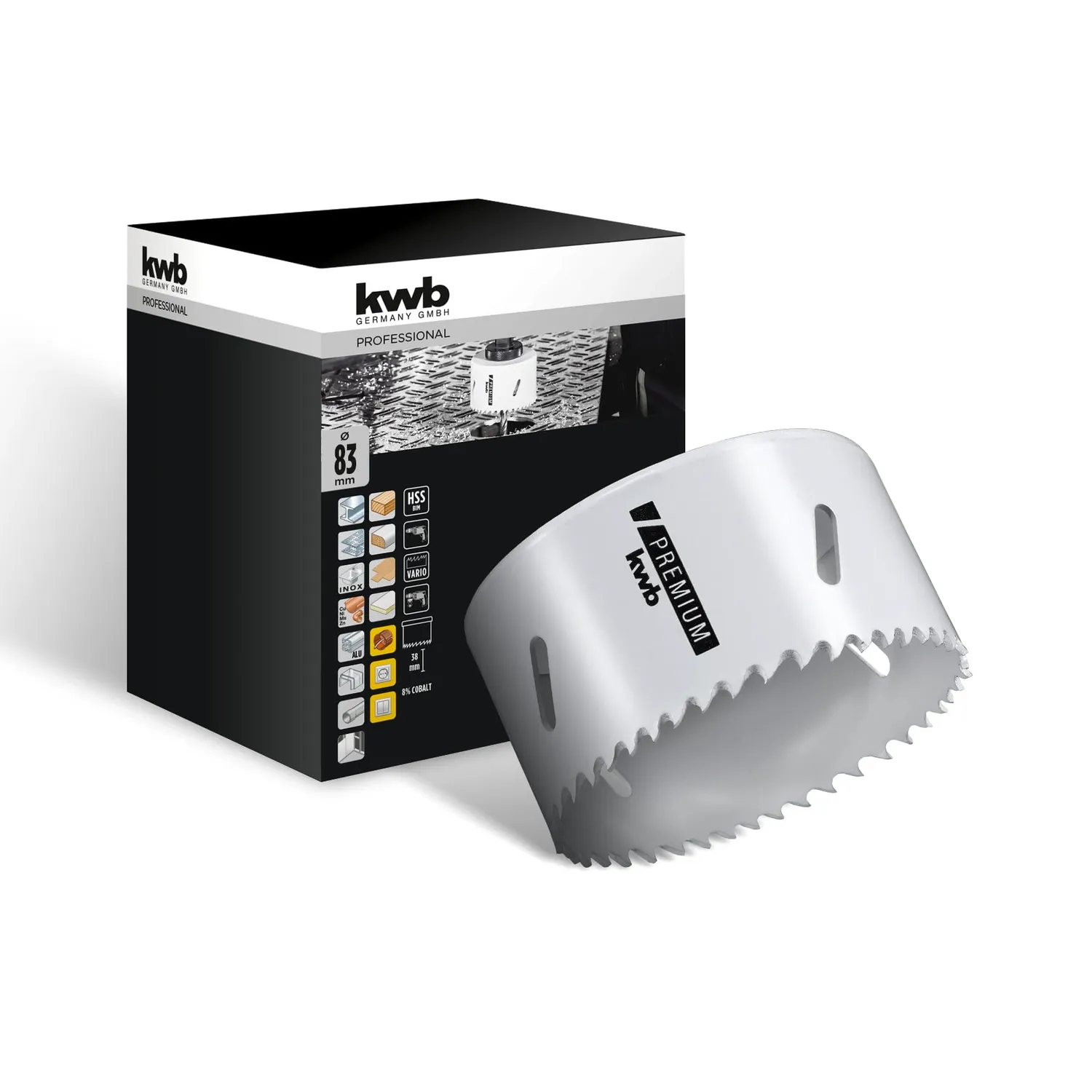 KWB Easy-Cut Longlife S20 sega a tazza 19 mm bimetallica