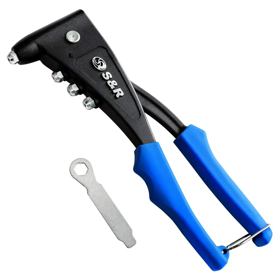 S&R Rivettatrice Manuale Professionale per Alluminio Acciaio Inox