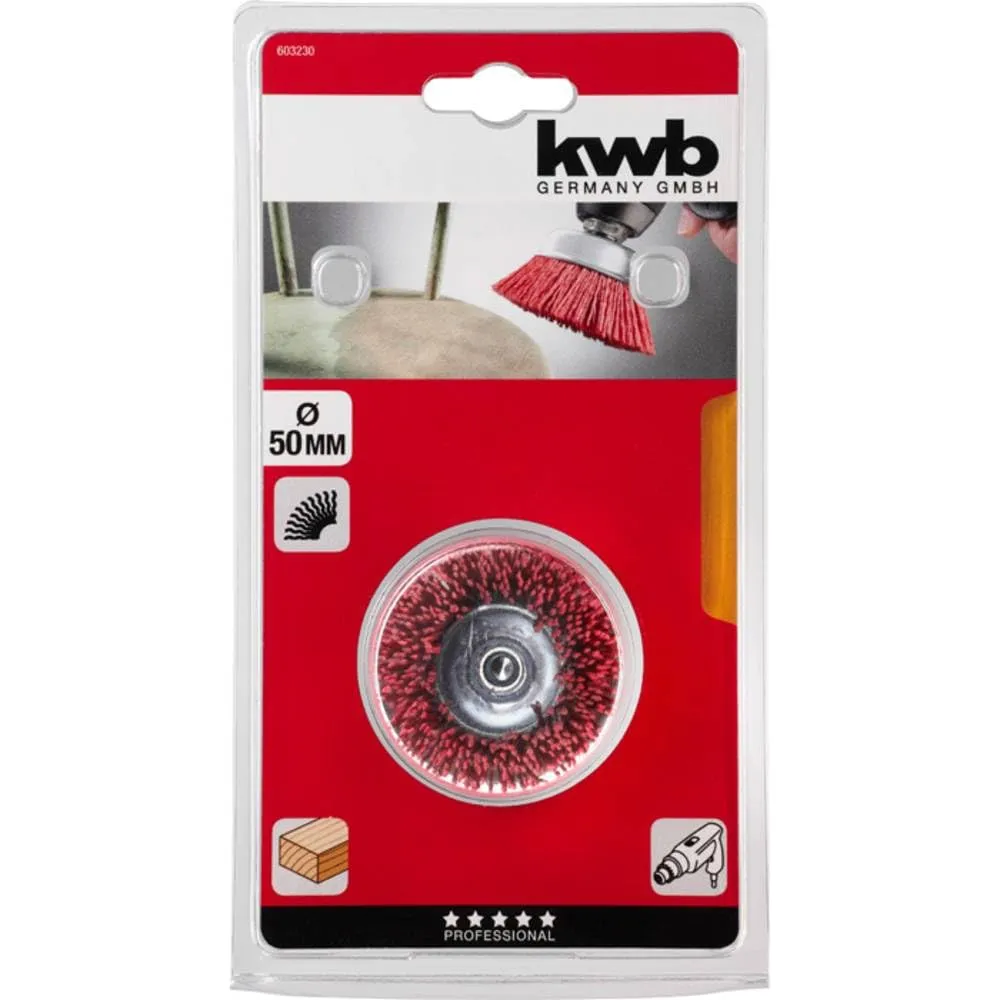 KWB 6043-30 spazzola a disco 75 mm per trapano