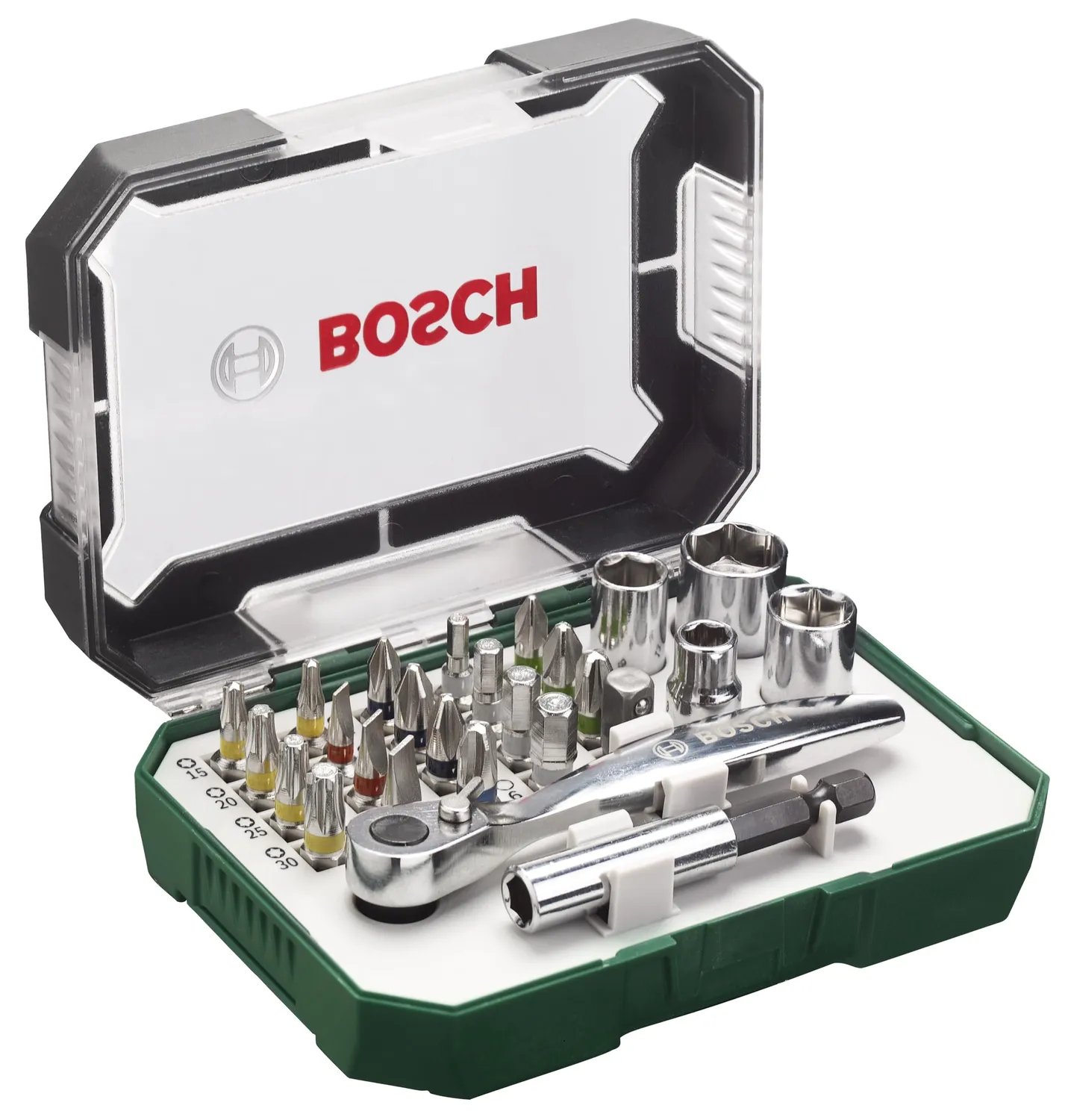 Bosch Expert set bit avvitamento 26 pz cricchetto
