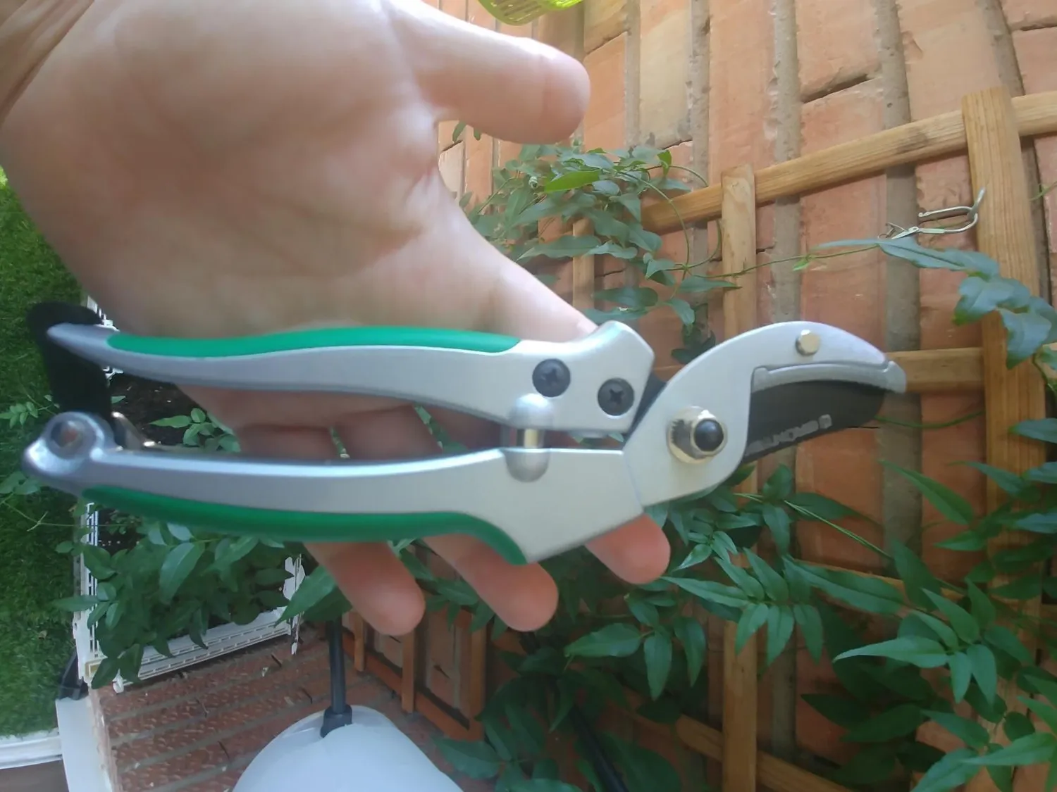 S&R Grüntek Tukane forbici potatura 195 mm a incudine 18 mm