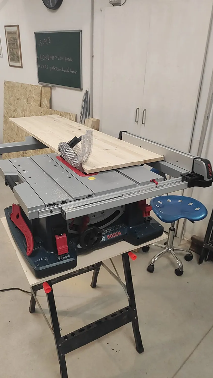 Bosch GTS 10 XC Sega da Banco 254 mm 2100W Legno