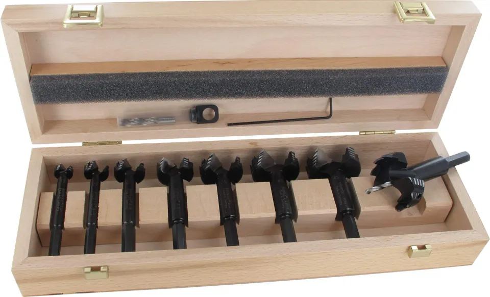 Famag Bormax Punta per Legno Set 8 Pezzi 15-50 mm