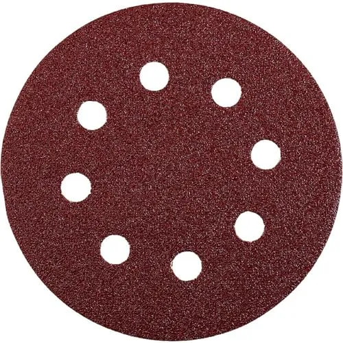 KWB 4918-12 dischi abrasivi 115 mm perforati Quick-Stick