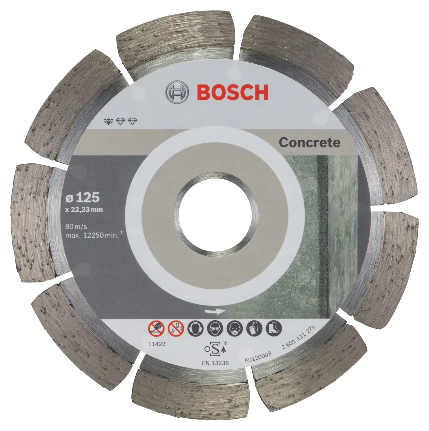 Bosch Standard for Concrete Disco Diamantato 125 mm Calcestruzzo