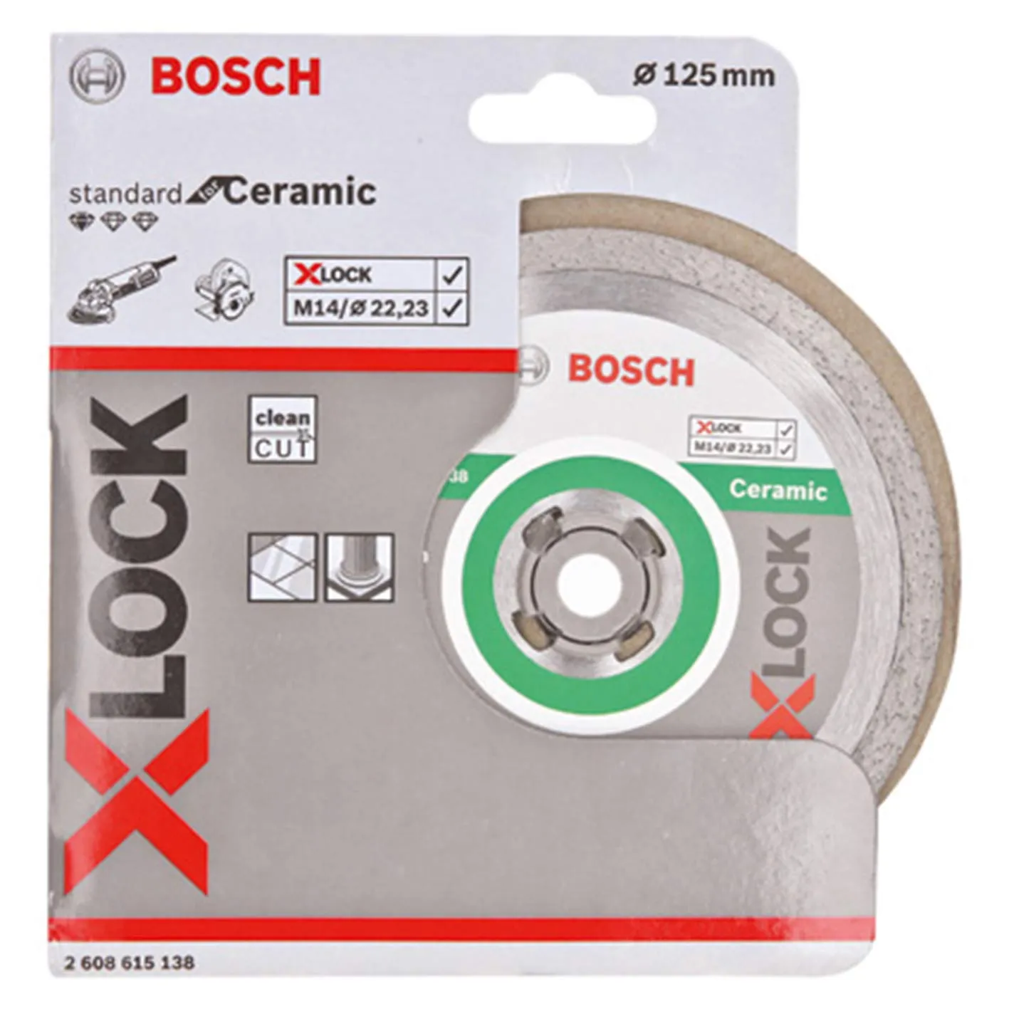 Bosch Expert Disco Diamantato 115 mm per Ceramica X-Lock