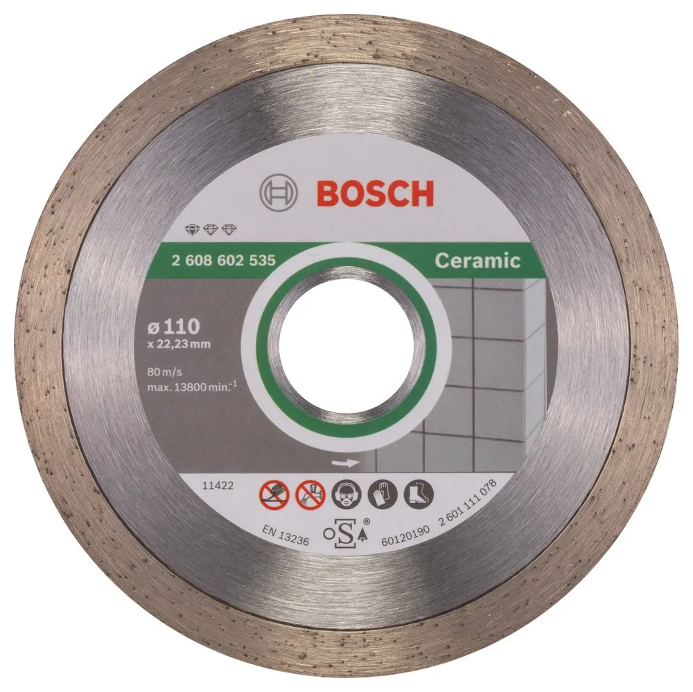 Bosch Expert Ceramic disco diamantato 125 mm ceramica uso secco