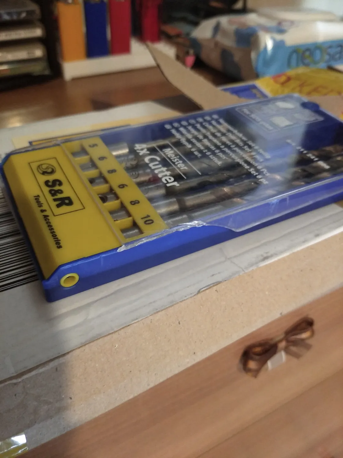 S&R Set 7 Punte SDS-Plus 4 Taglienti 5-12x160mm
