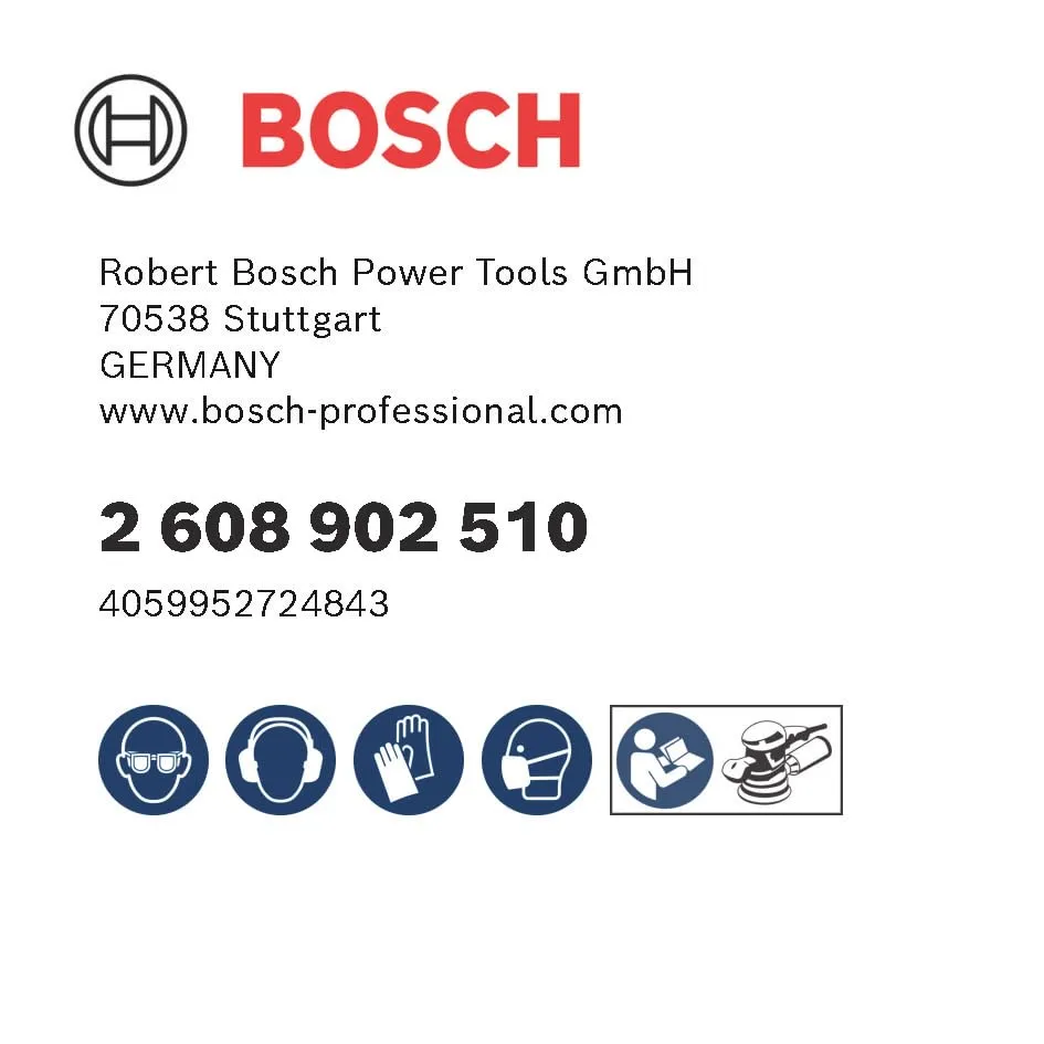 Bosch Expert C470 Dischi Abrasivi 125 mm 50 Pezzi Legno