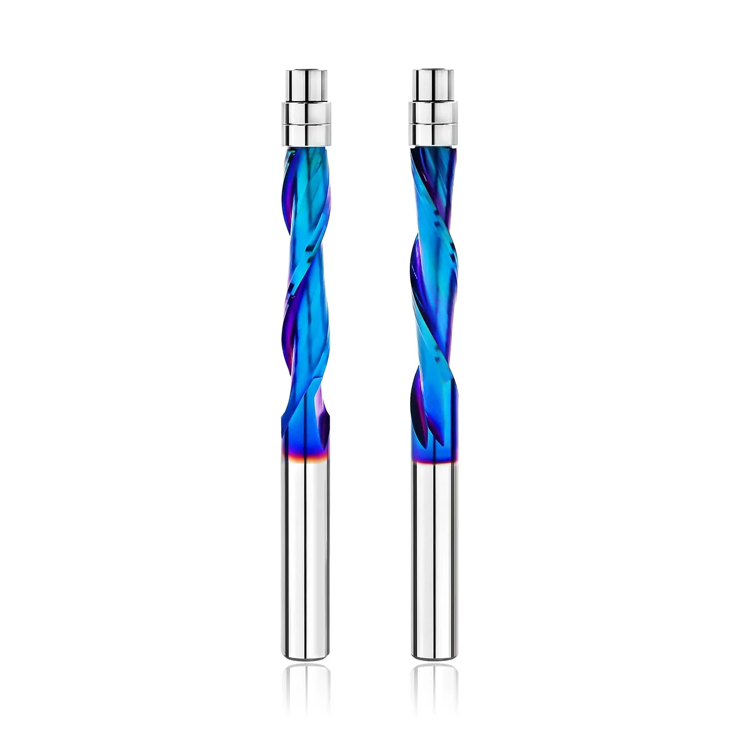 BGTEC fresa a spirale compressione 6 mm metallo duro