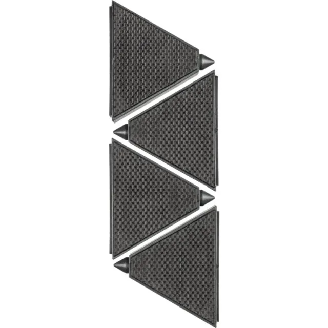 KWB 785800 TriGrips Supporti Triangolari Antiscivolo 4 Pezzi