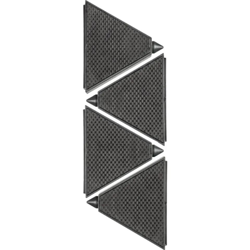 KWB 785800 TriGrips Supporti Triangolari Antiscivolo 4 Pezzi