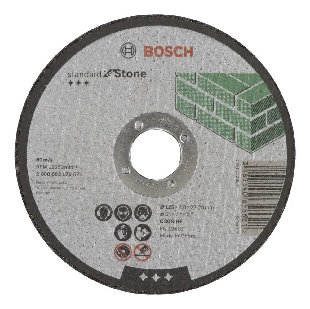 Bosch PRO Stone Disco da Taglio Pietra 115 mm per Mattone