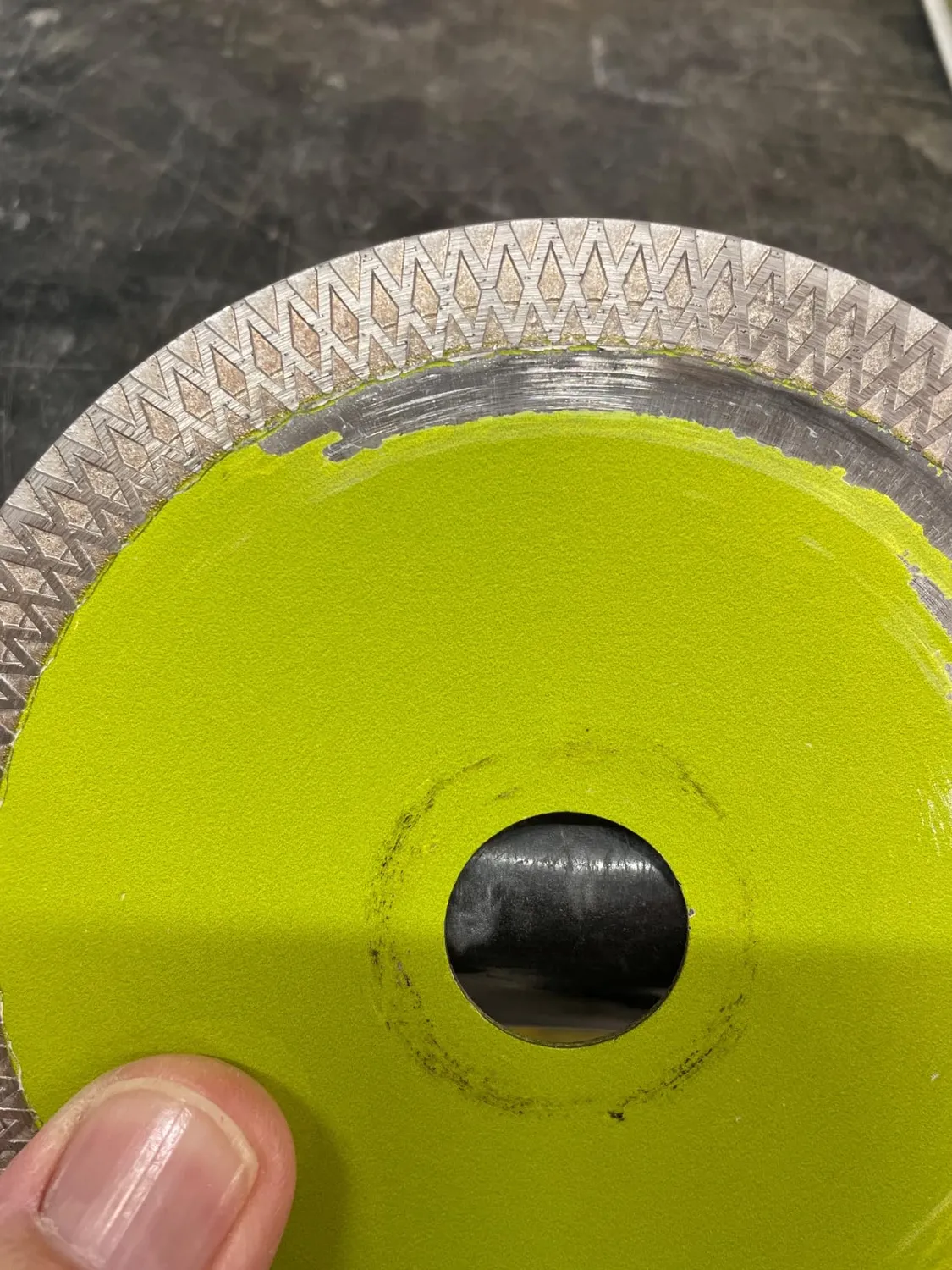 Sanleetek disco diamantato 125 mm gres ceramica bifacciale