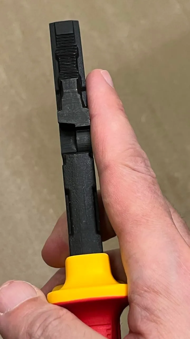 S&R Pinza Elettricista Universale 200 mm VDE 1000V