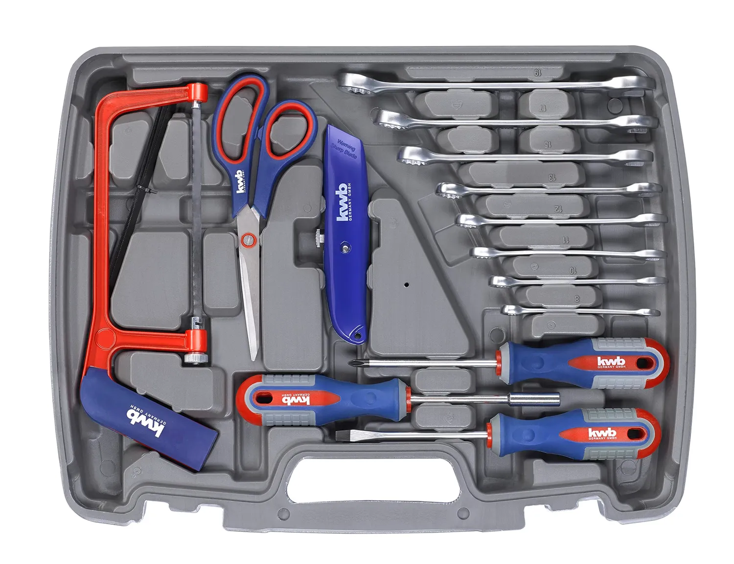 KWB 370730 valigetta utensili plastica 65 pezzi
