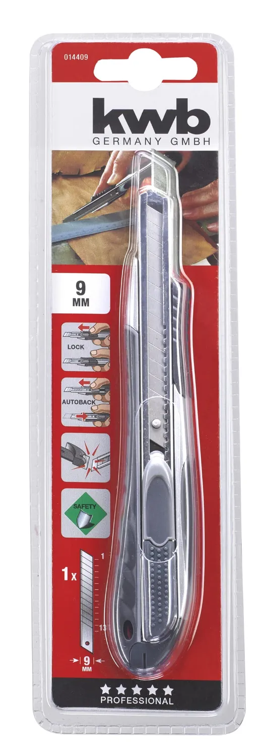 KWB 14409 cutter sicurezza 9 mm autobloccante
