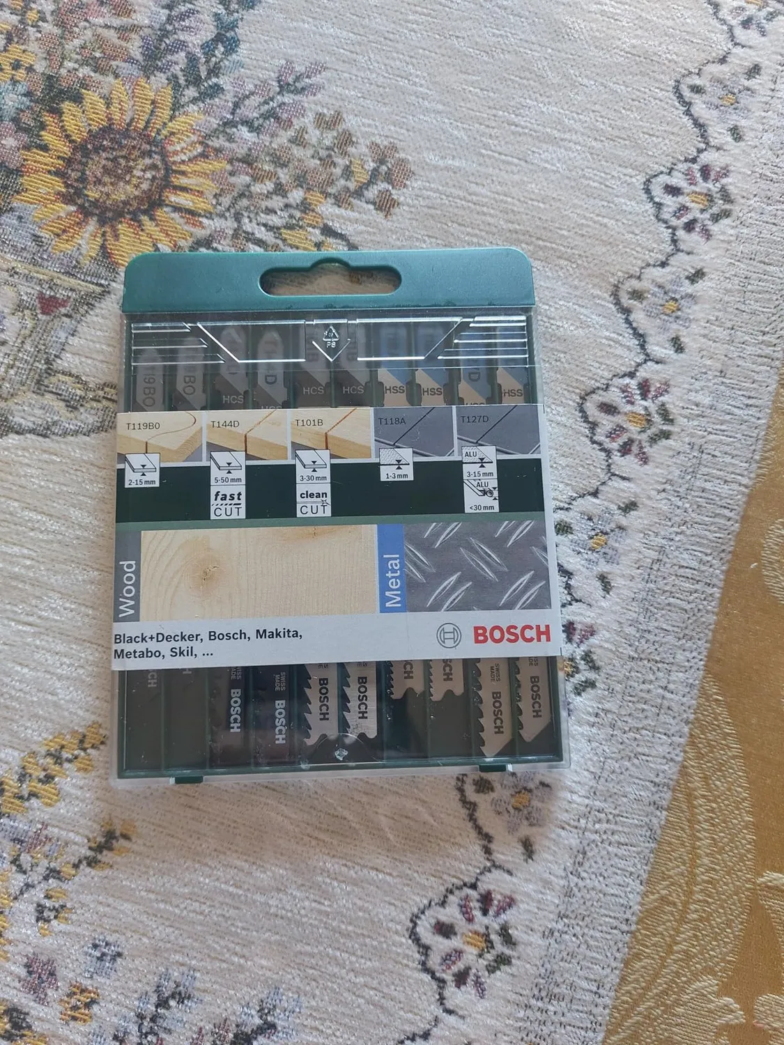 Bosch Expert lame seghetto Wood and Metal 10 pz codolo T