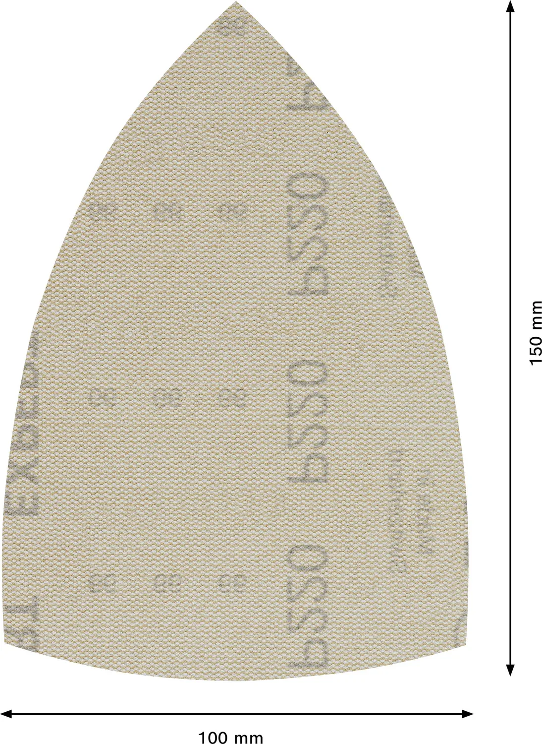 Bosch Expert M480 abrasivo rete 100x150mm G220 10 pezzi