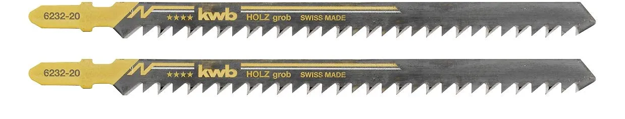 KWB 6202-20 lame seghetto alternativo T101D 2 pezzi legno