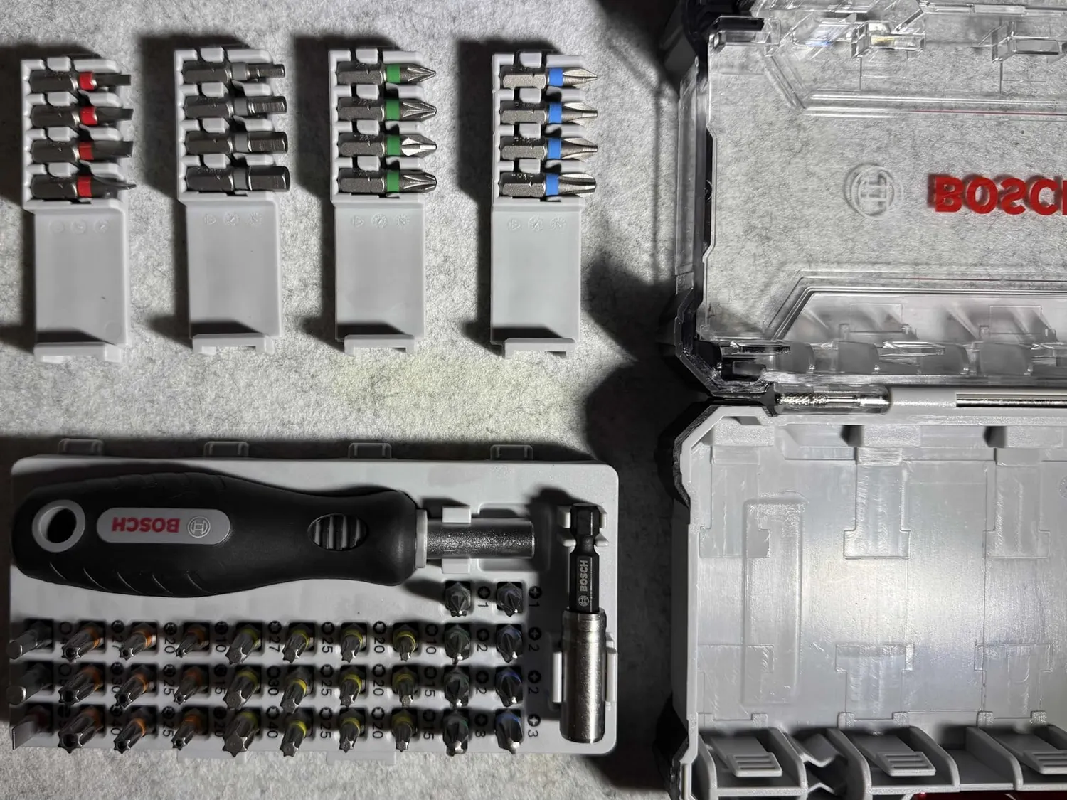 Bosch Expert Extra Hard set bit 50pz display