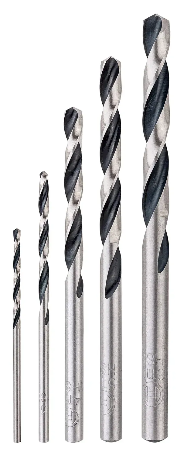 Bosch Expert Metal and Wood Set 5 Punte HSS 2-6 mm