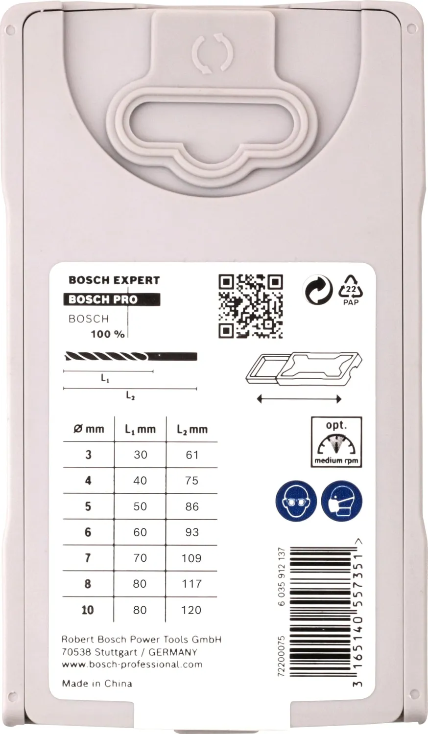 Bosch Expert Mini X-Line 3-10 mm Punte Legno 7 Pezzi