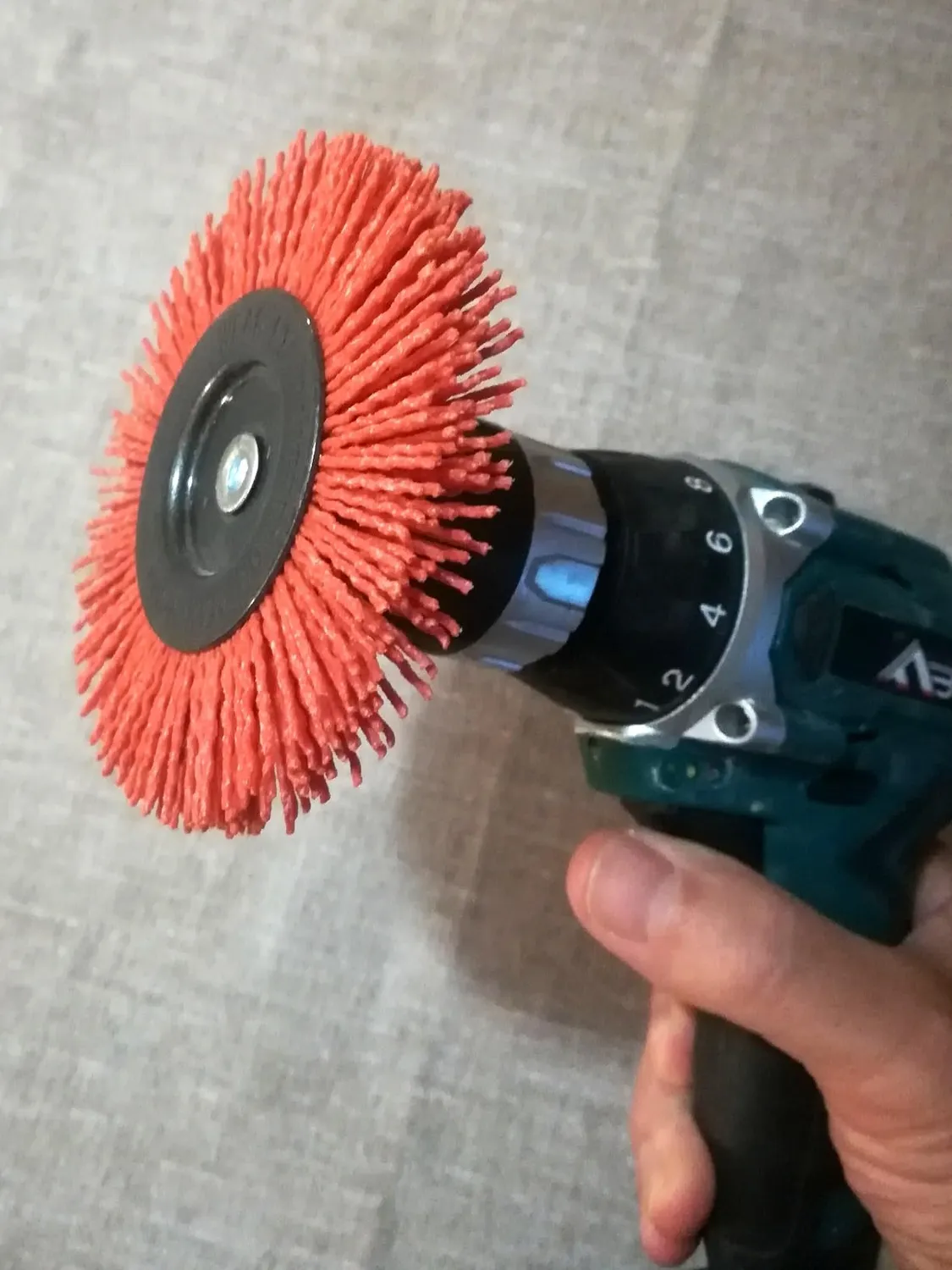 S&R Spazzola Nylon Aggressivo Trapano 100 mm 1-4