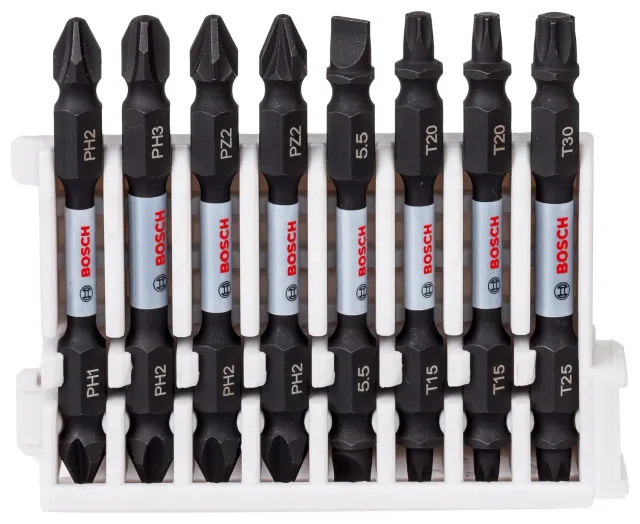 Bosch Expert Set 8 Bit Doppi 65 mm Impact Control