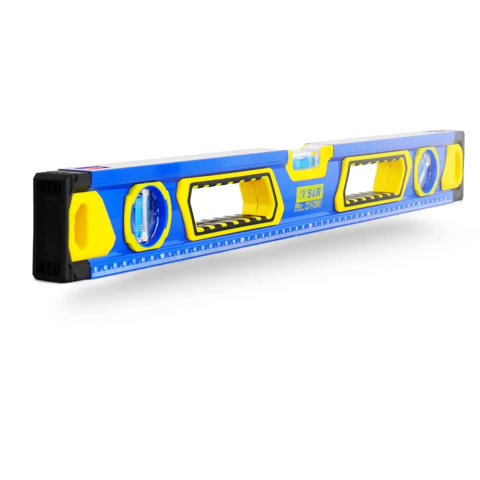 S&R livella a bolla magnetica 60 cm alluminio 0,5 mm/m