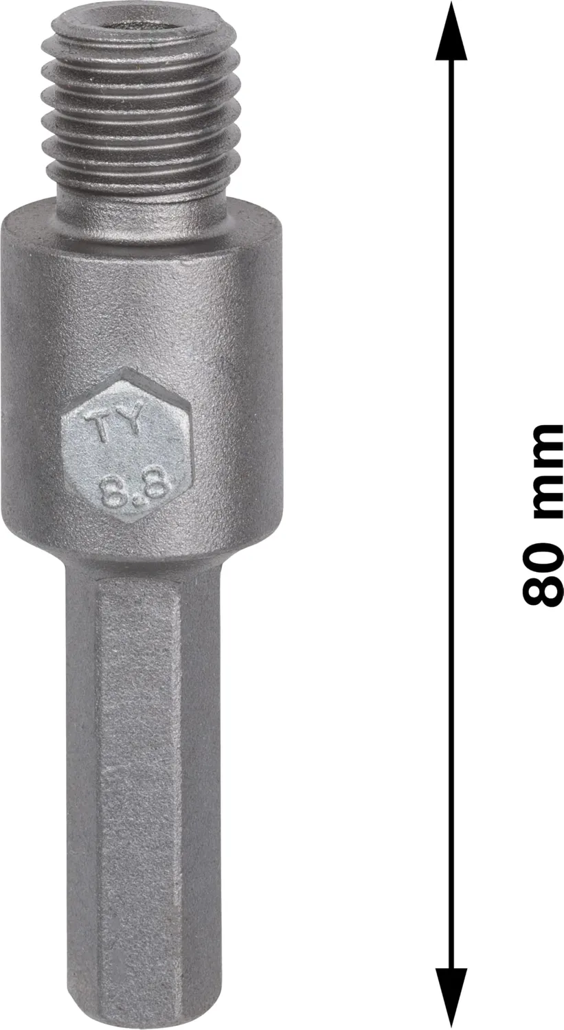 Bosch Expert PRO Hex Adattatore M16 80 mm per seghe a tazza