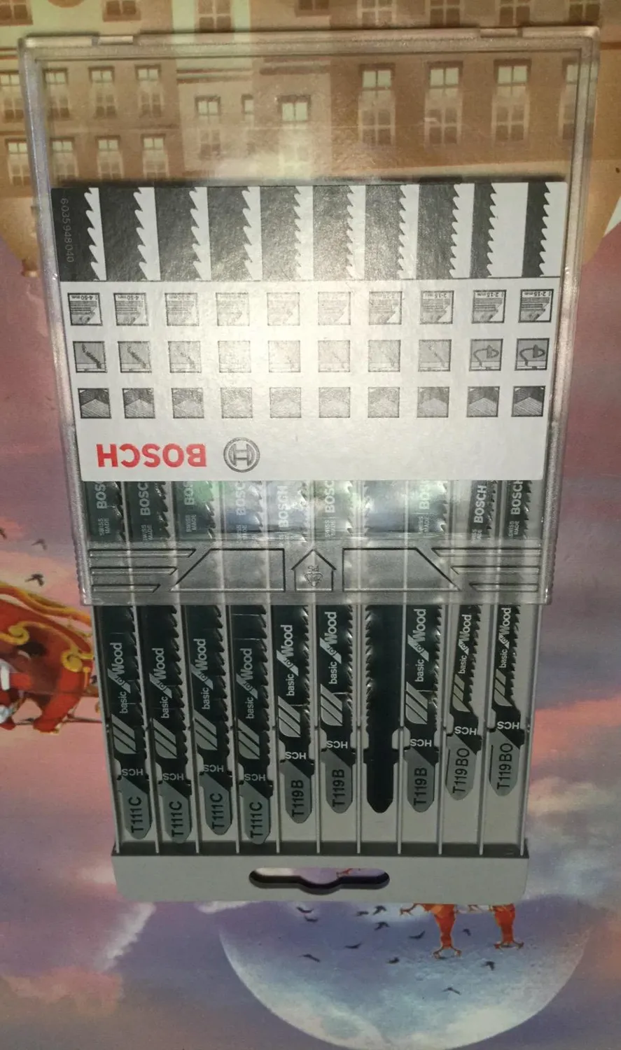 Bosch lame seghetto alternativo T legno 10 pezzi miste