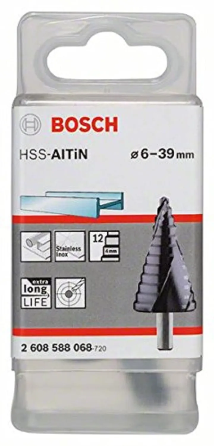 Bosch Expert Punta a Gradini HSS 6-39mm L93,5