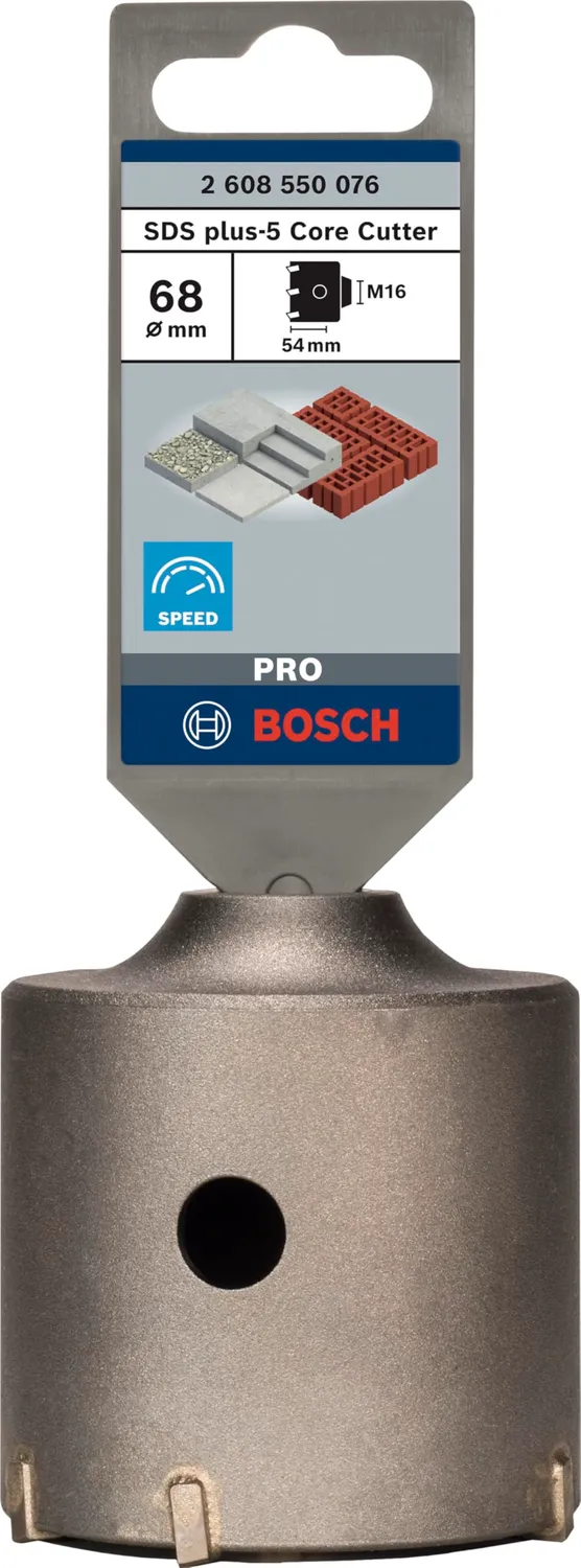 Bosch Expert Corona SDS plus-5 68 mm per Muro