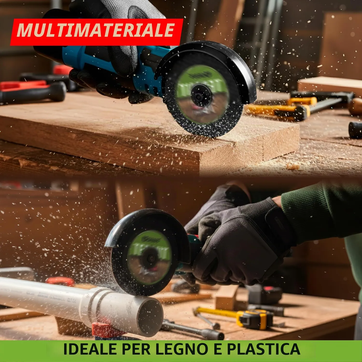Graff Termit disco legno 76 mm carburo per smerigliatrice