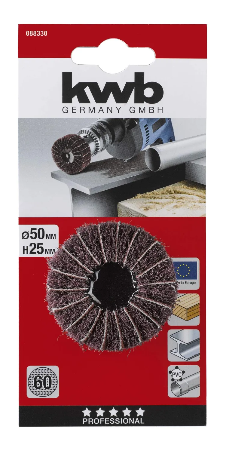 KWB 0883-30 mop abrasivo 50x25 mm corindone