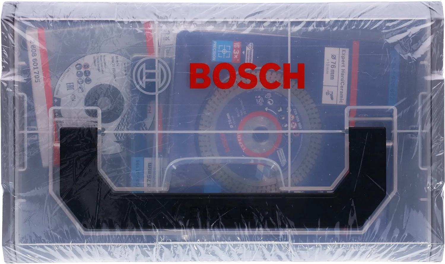 Bosch Expert set 9 dischi 76 mm Mini L-Boxx GWS-12V